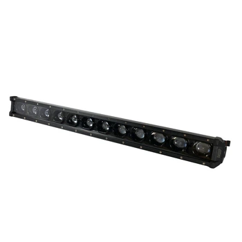 Світлодіодна LED балка Q5 144W Bi ближній + дальній W/Y 578x60x65 LEADER фара люстра на авто SV0838