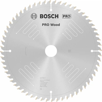 Пильный диск Bosch PRO Wood 254x3.2/2.2x30 мм, T60 (2608641765)
