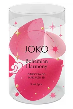 Набор Спонж-блендеров для макияжа Joko латексных 3D Bohemian Harmony 3шт (5903216610047)