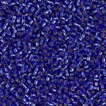 DB-47 Бісер Miyuki Delica Beads 11/0 (блискучий синьо-фіолетовий), 50 г