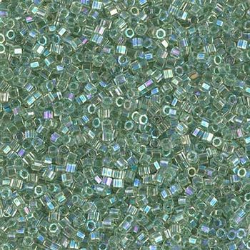 DBC-60 Бісер Miyuki Delica Beads Cut 11/0 (рубка середній зеленуватий), 50 г