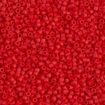 DB-753 Бісер Miyuki Delica Beads 11/0 (матовий червоний), 50 г