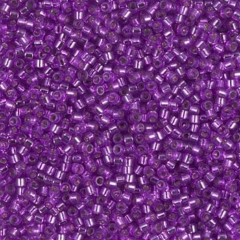 DB-1345 Бісер Miyuki Delica Beads 11/0 (блискучий фіолетовий), 50 г