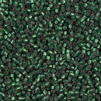 DB-690 Бісер Miyuki Delica Beads 11/0 (блискучий темно-зелений), 50 г