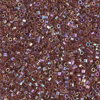 DBC-88 Бісер Miyuki Delica Beads Cut 11/0 (рубка темно-рожево-коричневий), 50 г
