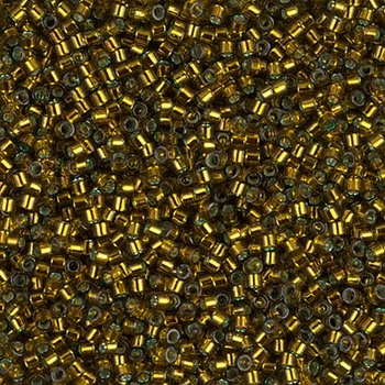 DB-604 Бісер Miyuki Delica Beads 11/0 (блискучий середньо-золотий), 50 г