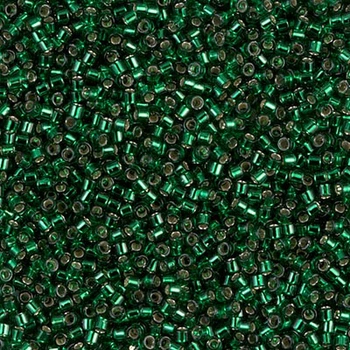 DB-148 Бісер Miyuki Delica Beads 11/0 (блискучий зелений), 50 г