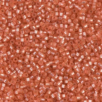 DB-684 Бісер Miyuki Delica Beads 11/0 (блискучий рожево-терракотовий), 50 г