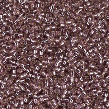 DB-146 Бісер Miyuki Delica Beads 11/0 (блискучий димчастий світло-рожевий), 50 г