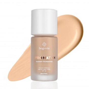 Тональний крем MATCH Foundation Bogenia 35 мл BG609 №002 neutral