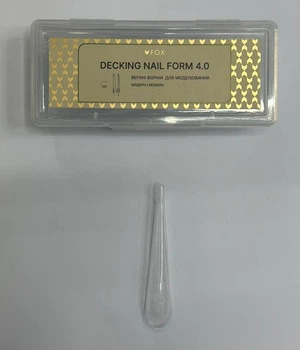 Верхние формы для моделирования F.O.X Decking Nail form 4.0 Модерн 14 шт