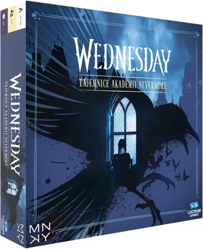 Gra planszowa Lucrum Games Wednesday Tajemnice Akademii Nevermore (5904305400877)
