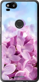 Чехол на Google Pixel 2 Сирень "527t-1075-70447"