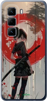 Чохол на Infinix Hot 50 Pro 4G Сутінки воїна: Танець з катаною "6123u-3871-70447"