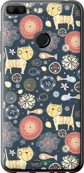 Чехол на Huawei Honor 9 Lite Котята v4 "1224t-1359-70447"