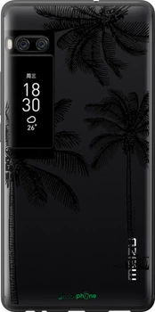 Чехол на Meizu Pro 7 Plus Пальмы1 "4634u-1131-70447"