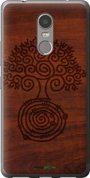 Чехол на Lenovo K6 Note Узор дерева "4119t-453-70447"
