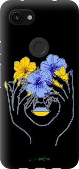 Чехол на Google Pixel 3a Девушка v4 "5276b-1700-70447"