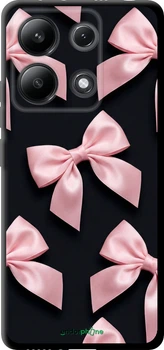 Чехол на Xiaomi Redmi Note 13 4G Coquette Ribbons Dark Coquette "6767b-3654-70447"