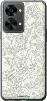 Чохол на OnePlus Nord 2T Біле мереживо "4383u-2640-70447"