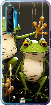 Чехол на Realme XT Жабки 2 "5657u-1868-70447"