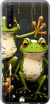 Чехол на Vivo Z5X Жабки 2 "5657u-1765-70447"