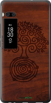 Чехол на Meizu Pro 7 Plus Узор дерева "4119u-1131-70447"