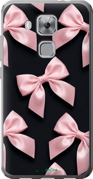Чехол на Huawei Nova Plus Coquette Ribbons Dark Coquette "6767u-961-70447"