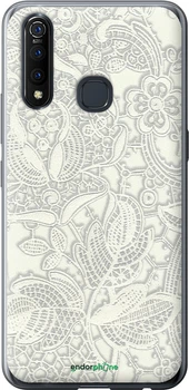 Чехол на Vivo Z5X Белое кружево "4383u-1765-70447"