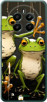 Чехол на Realme 12+ Жабки 2 "5657u-3650-70447"