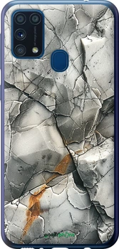 Чохол Samsung Galaxy M31 M315F Сірий мармур "6041u-1907-70447"