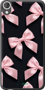 Чехол на HTC Desire 820 Coquette Ribbons Dark Coquette "6767u-133-70447"