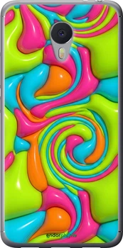 Чехол на Meizu M3 Note Y2K Jelly Dream "6780t-256-70447"