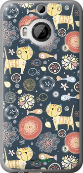 Чехол на HTC One M9 Plus Котята v4 "1224u-134-70447"