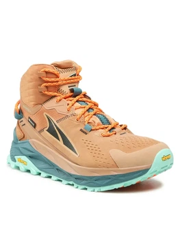 Кросівки для трейлу чоловічі Altra Olympus 5.0 HIKE MID GTX мембранні (коричневий) 44.5