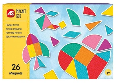 Магнітна головоломка AS Magnet Box Happy Forms (5203068640675)