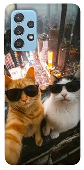 Чохол Cool cats city для Galaxy A52