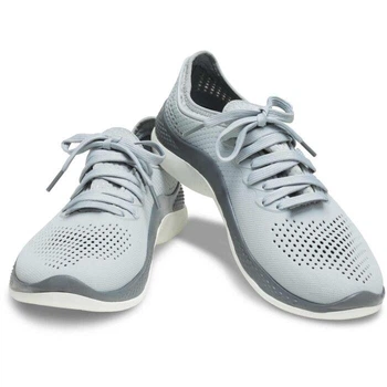 Кроксы кроссовки Crocs LiteRide 360 Pacer Light Grey/Slate Grey 39
