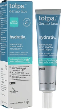 Нічна крем-маска для обличчя Tolpa Dermo Face Hydrativ Night Mask Зволожувальна 40 мл (5902719415203)