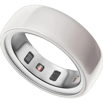 Смарт-кольцо Oura Ring 4 Ceramic Size 8 Cloud (JZ90-57460-08) [158757]