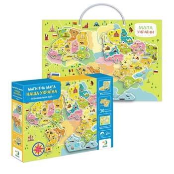 Магнітна мапа України Dodo (251642)