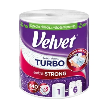 Полотенца бумажные Velvet Turbo 1 шт