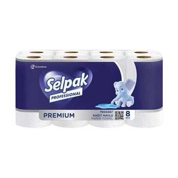 Рушник паперовий Selpak Professional Premium 8 шт