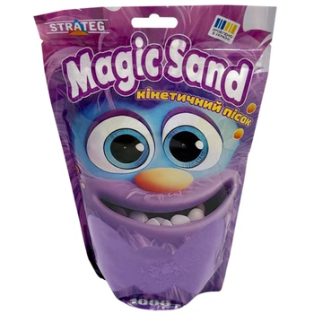 Креативна творчість "Кінетичний пісок Magic sand" 39404-4 фіолетовий 1 кг