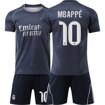 Футбольна форма Real Madrid Mbappe (Мбапе) 10 сезон 2026 розмір 22 на зріст 125-130 см темно-синя