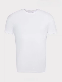Футболка George чоловіча з коротким рукавом базова, розмір L крій Slim Fit біла
