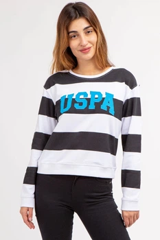 Свитшот U.S. Polo ASSN 48(XL) Черно-белый (137422)