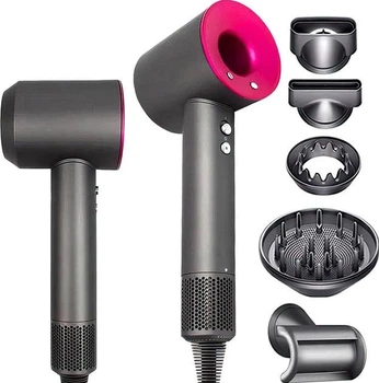Фен Leafless Hair Dryer 5 в 1 - безлопастний, універсальний для сушіння волосся (786520)