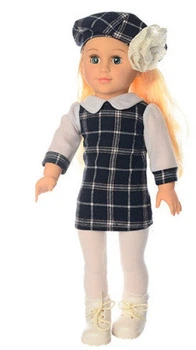 Кукла Defa Lucy 5507-1 мягконабивная 45 см