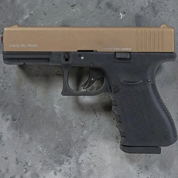 Пистолет сигнальный Aksa Arms Glock 17 Gen 3 (AK14) cal.9 PAK Tan/Black